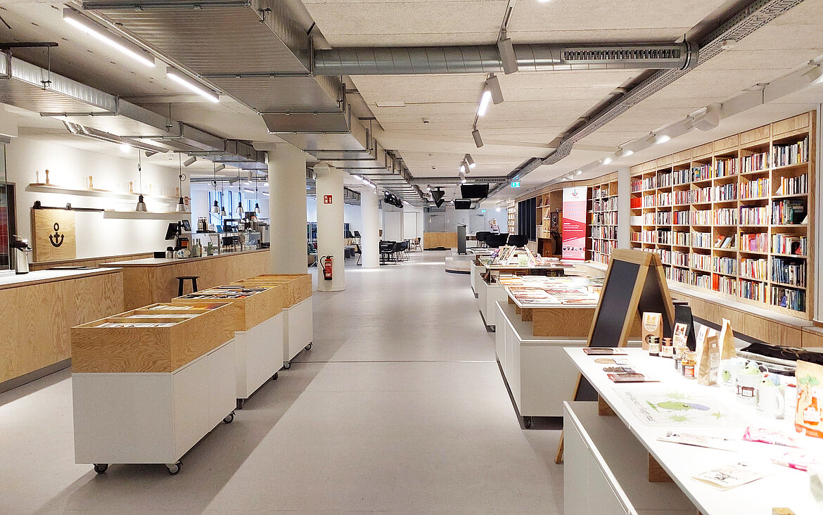 Innenraum Shopbereich