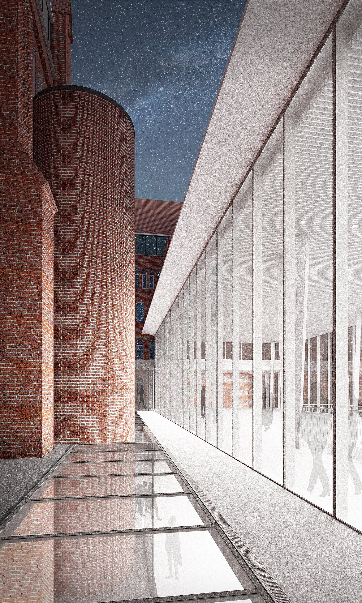 Bibliothek im ersten Obergeschoss