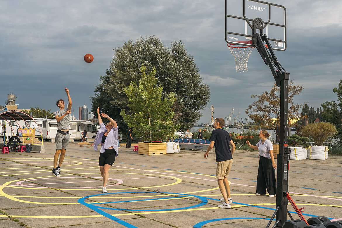 Sport an der Hafenkante