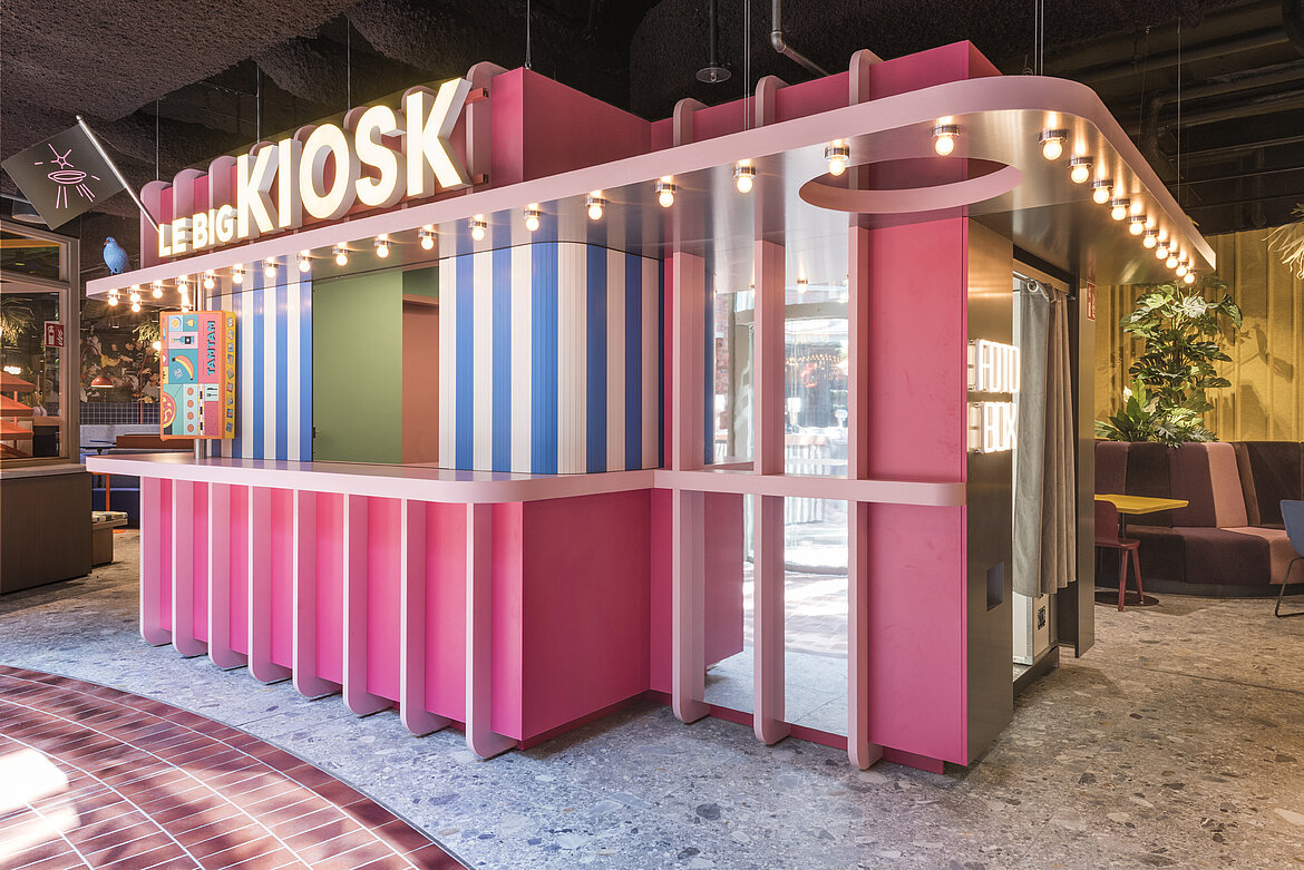 Le big TamTam Kiosk
