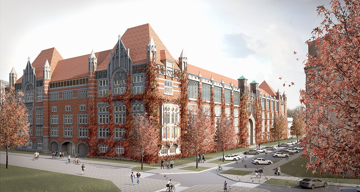Campus Schlüterstraße von Südost