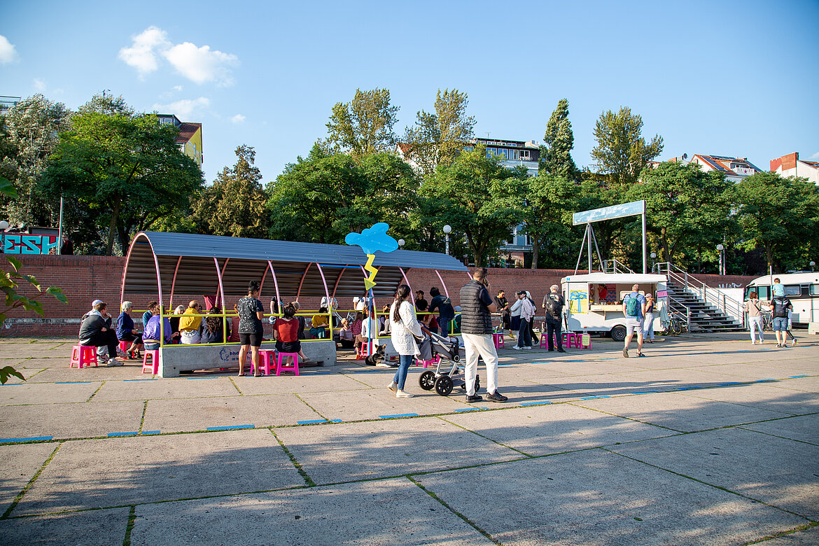 Ideen aus der Wunschproduktion des Park Fiction Komitee wurden getestet
