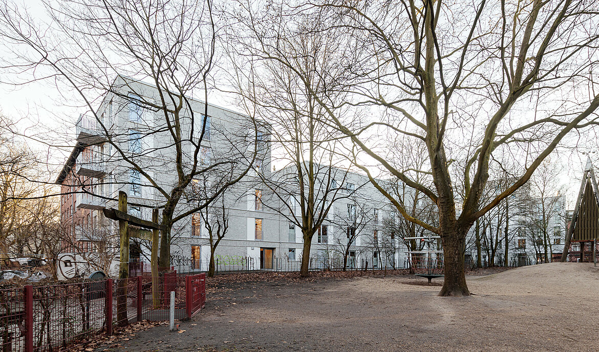 Nordfassade vom Lindenpark