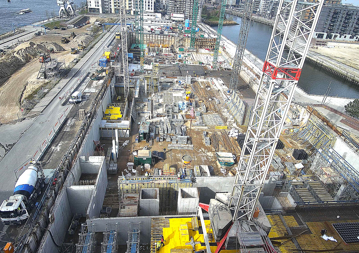 Großbaustelle The TIDE